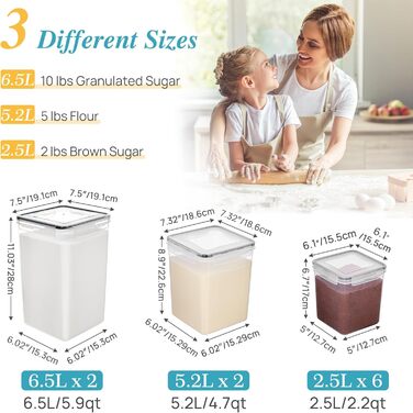 Набір контейнерів для зберігання Vtopmart: 32 шт. з кришкою, герметичні, BPA-free, для продуктів, з ручкою та етикетками