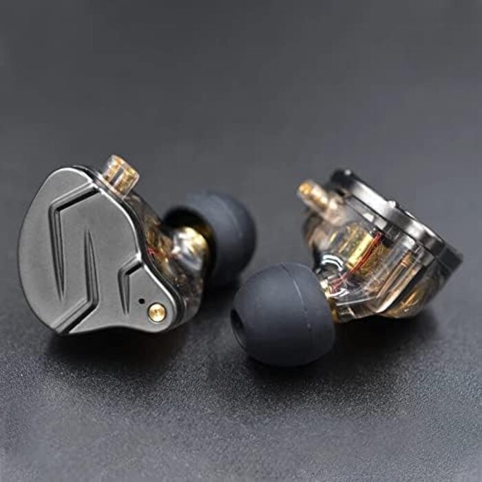 Гібридні навушники 1BA1DD HiFi Bass Metal Earbuds Спортивна гарнітура монітор