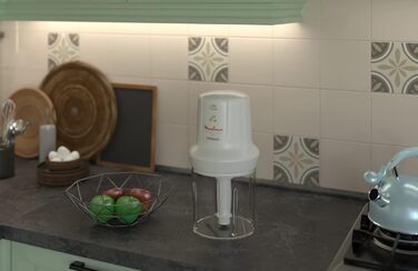 Подрібнювач Moulinex Mini Chopper Elektro Moulinette DJ300110 - компактний, 270 Вт, білий