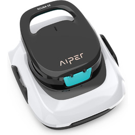Робот-пилосос для басейну AIPER ZT6002, квадромотор, WavePath навігація, 3 режими очищення, для дна та стін, бездротовий, до 150 м²