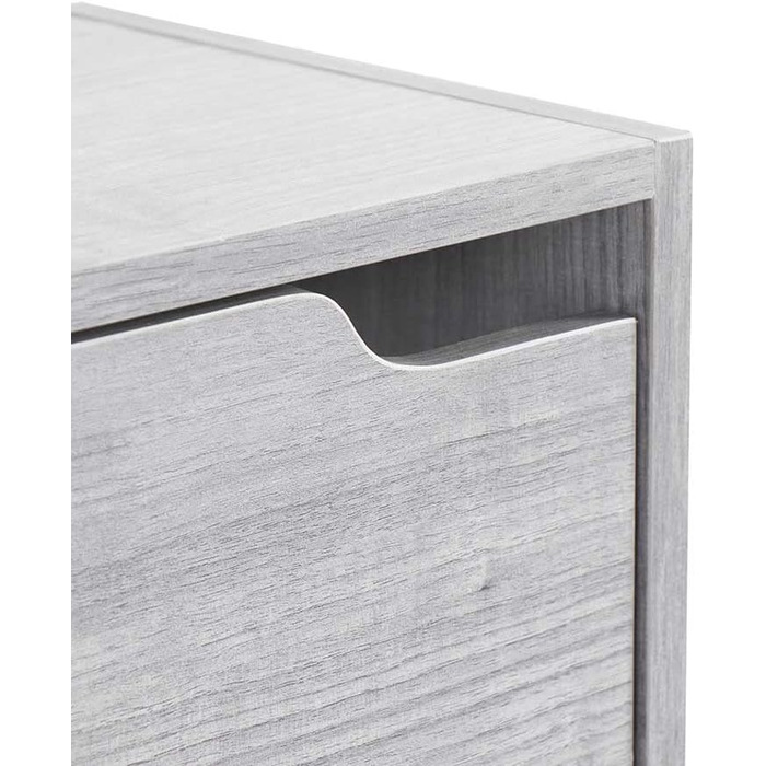 Стеллаж для взуття BAKAJI з МДФ, 4 дверцята, компактний, 63x24x150 см, зелений та дуб