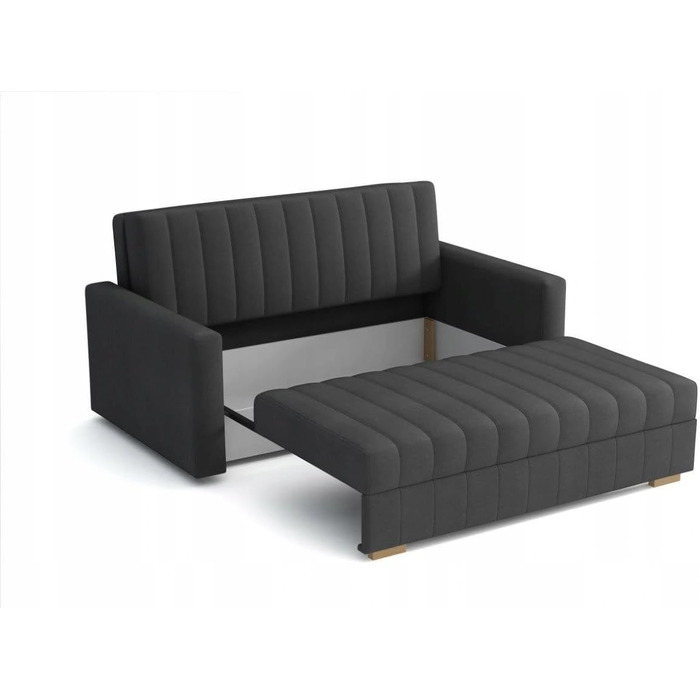 Диван-ліжко Zanzibar I 3-місний м'ятного кольору 153 см з ящиком для білизни та функцією сну | Диван з функцією ліжка