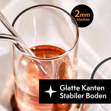 Набір склянок KONZEPT Longdrink 6 шт, 480 мл для коктейлів, соку та води