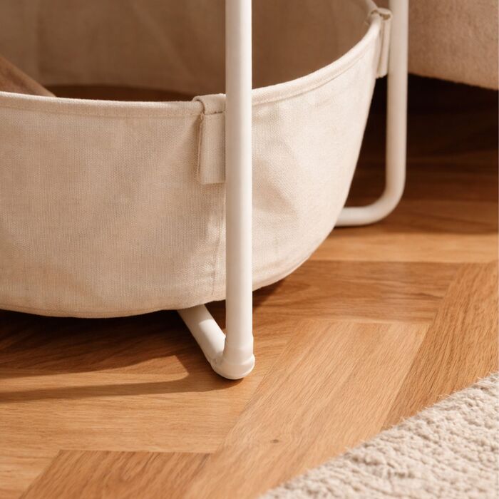 Relaxdays: Приставний столик з кошиком