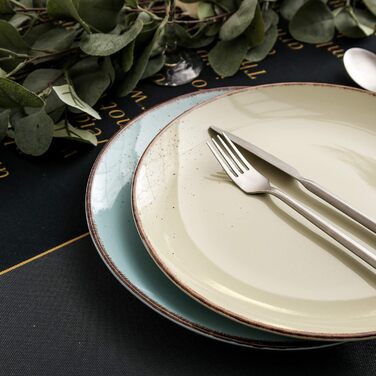 Обідня тарілка vancasso, Navia 8 шт. порцелянова плоска тарілка
