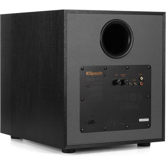 Сабвуфер Klipsch R-100SW, чорний