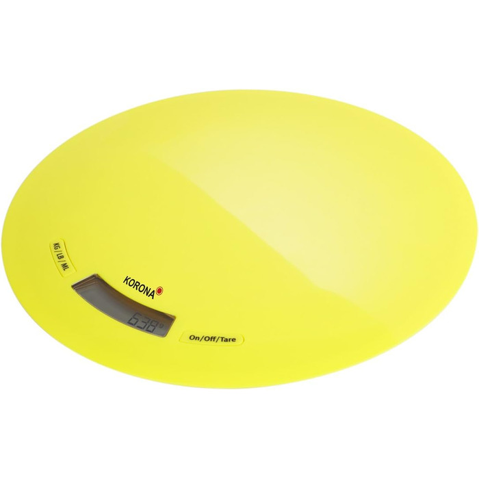 Електронні кухонні ваги Korona 70223 Ronda (жовті)