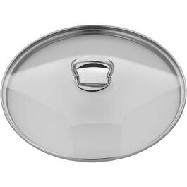 Кришка для сковороди та каструлі WMF 24 см, термостійке скло з металевою ручкою, підходить для посудомийки