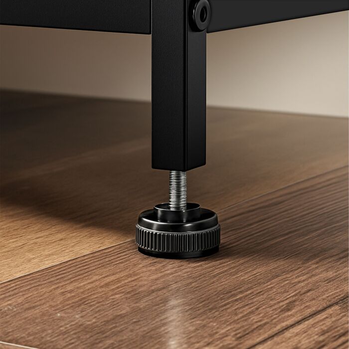 Шафа Relaxdays металева, 124x60x35 см