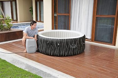 Надувний джакузі Bestway Lay-Z-Spa Hollywood AirJet LED для 6 осіб, 196 x 66 см