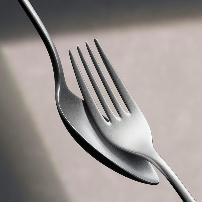 Набір столових приборів WMF Merit, 30 предметів, на 6 осіб, з нержавіючої сталі Cromargan protect®, ергономічний дизайн, піскоструйна обробка, придатний для миття в посудомийній машині, ковані леза, у коробці