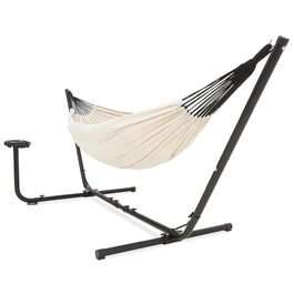 Гамак з підставкою Vita5 для двох осіб, вуличний двопомісний гамак з сумкою для перенесення, витримує до 200 кг, для саду, тераси та балкона