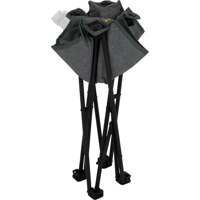 Табурет для кемпінгу Bo-Camp Табурет складний Mentone Mini Trekking Складаний табурет легкий 70 кг Зелений