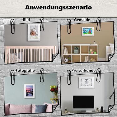 Рамки для дитячих малюнків A4 Kromapolis (2 шт.) з екологічного MDF, дерев'яний колір