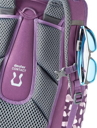 Шкільний рюкзак deuter Unisex Youth Scula (1 упаковка) 30 л Plum Dots