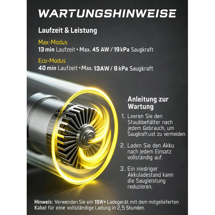 Аккумуляторний автомобільний пилосос Fanttik Slim V8 APEX, портативний ручний міні-пилосос 4-в-1 RobustClean™, 19000 Па/45 AW, 2 режими всмоктування, для авто, офісу та клавіатур (Синій)