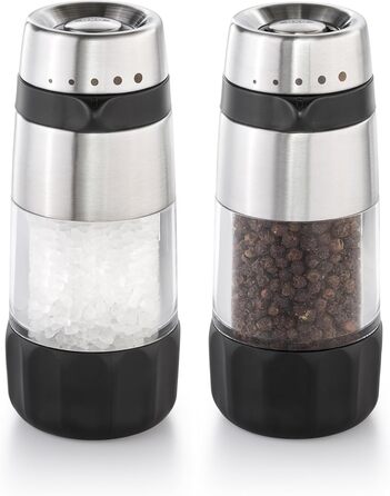 Контейнер для зберігання їжі OXO Good Grips з нержавіючої сталі, 18/8, Salt and Pepper