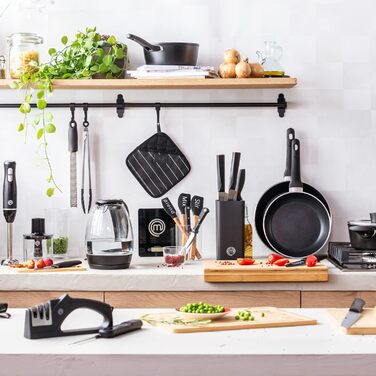 Набір кухонних ножів Masterchef 5 шт. з нержавіючої сталі, професійний, з японським дизайном