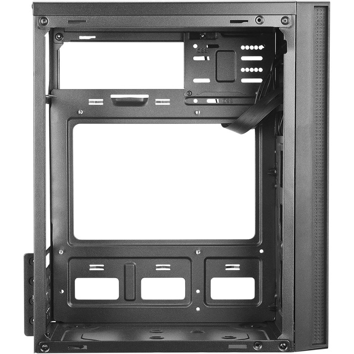Корпус Micro ATX, передня сітка, USB 3.0, чорний, 6