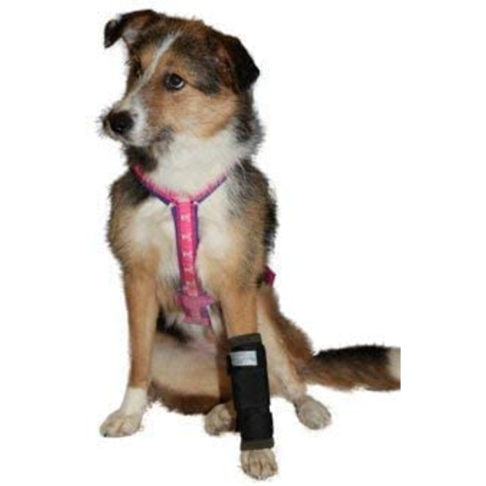 Пов'язка Nature Pet Medium для переднього ходу для собак, захист зап'ястного суглоба і кісток для собак-підходить для лікування легкої нестабільності суглобів-легкого розтягнення зв'язок-захист від протікання і пов'язок OP (обсяг (1 упаковка))