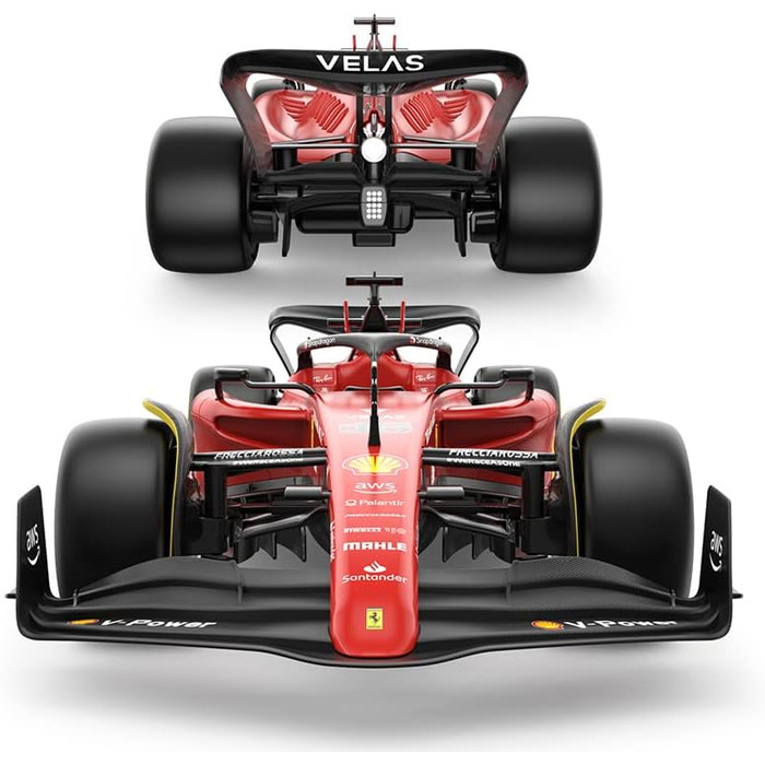 Модель Ferrari F1-75 (1:18) з пультом керування, Формула-1 2022, Шарль Леклер/Карлос Сайнс