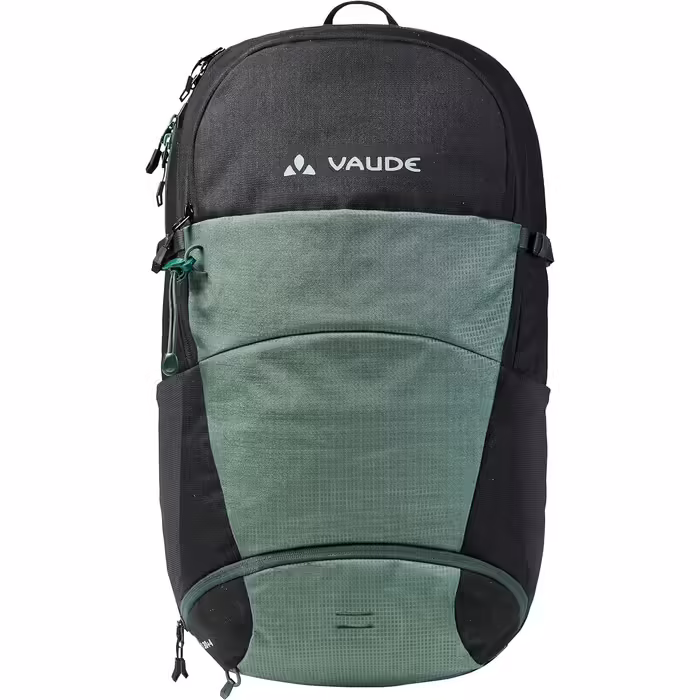 Рюкзак VAUDE Wizard 24+4 літри унісекс, чорний/зелений, для туризму та міста