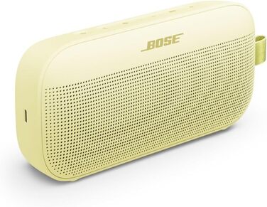 Портативна Bluetooth колонка Bose SoundLink Flex (2-ге покоління), Outdoor, водонепроникна, пилонепроникна, преміум звук, до 12 годин роботи, рожевий колір – Лімітована серія (Цитрусовий жовтий)