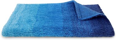 Килимок для ванної кімнати Dyckhoff Colori-100 органічна бавовна-1500 г / м2 - індивідуальна обробка 544 662,70 x 120 см, синій