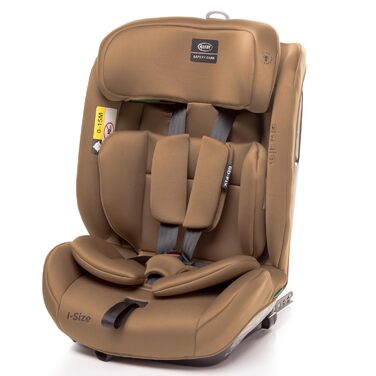 Автокрісло 4BABY Go-Fix Isofix 76-150 см, регульоване, з підкладкою, для дітей, I-Size (Мокко)