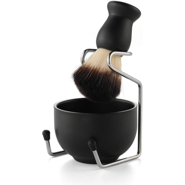 Набір для вологого гоління CCbeauty 3в1 для чоловіків - чорний, ідеально підходить для початківців та професіоналів (макс. 60 символів)