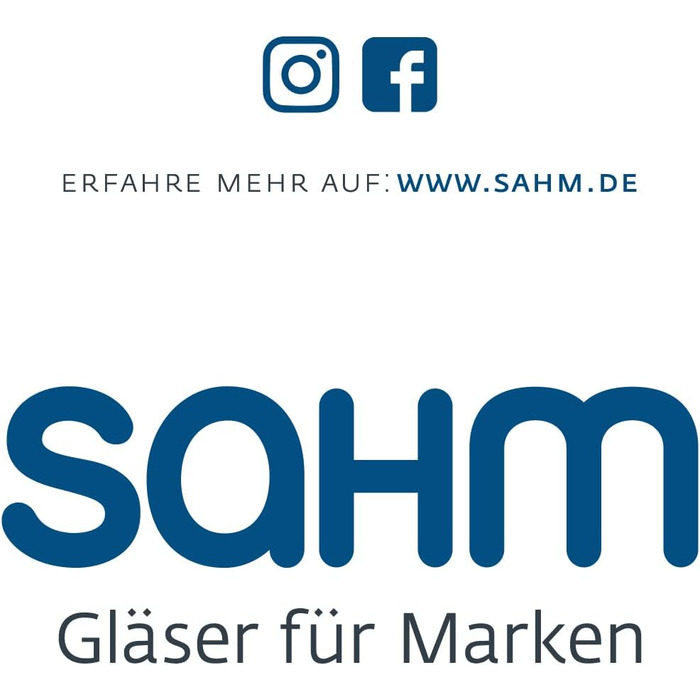Набір склянок для рому Sahm Rum Gläser 6 шт. - 140 мл, підходить для віскі, миється в посудомийній машині