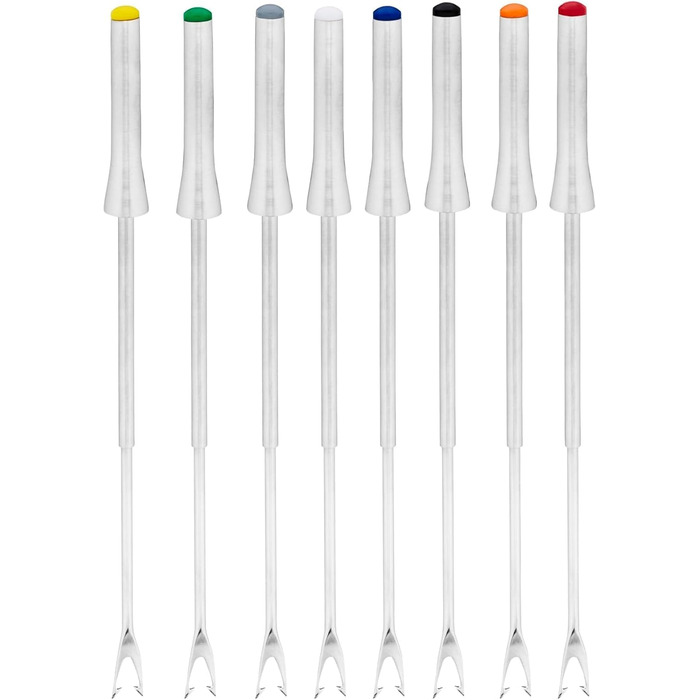 Електричний набір для фондю WMF Lono на 8 осіб: регулювання температури, індукційний горщик 1.2л, з нержавіючої сталі, з тримачем для виделок