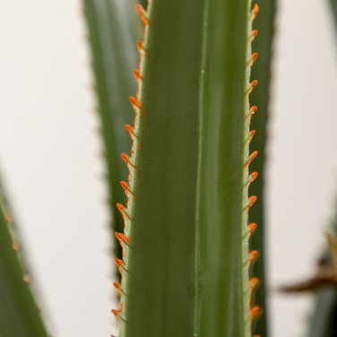 Штучна Юка велика 190 см, Декоративна рослина, Пластикова рослина у горщику, 17 x 17 x 190 см, Смарагдово-зелена