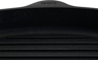 Деко для гриля Woll Diamond Logic XR Pro, чотирикутний, з канавками - індуктивний, 28 см x 28 см, висотою 4,5 см, зі знімним верхнім стрижнем