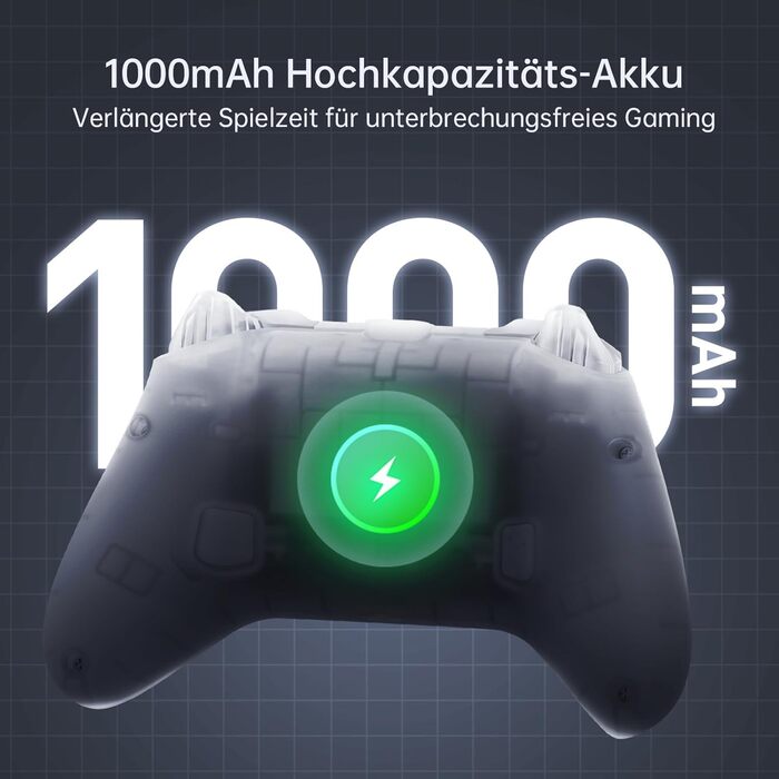 Геймпад Machenike G3V2 для PC, Switch, iOS, Android - Бездротовий контролер з RGB-підсвічуванням та програмованими кнопками