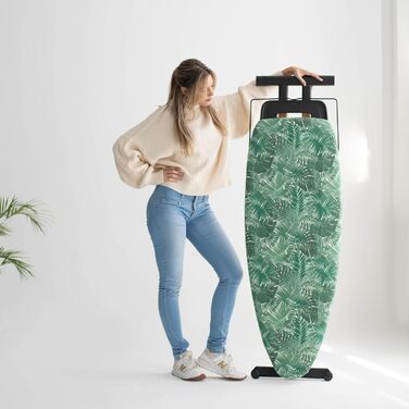 Прасувальна дошка GoldWoodVIP Extra Grande з регулюванням висоти, 130x47 см, з натурального дерева та алюмінію