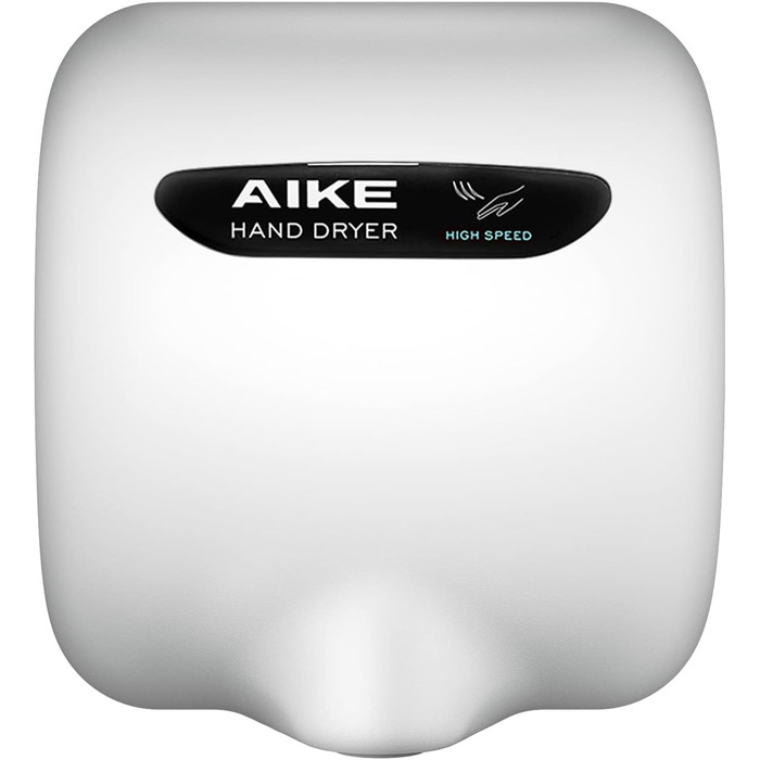 Електричний сушар для рук AIKE AK2800B ECO з сенсором, HEPA-фільтром та з нержавіючої сталі, 10-15 сек сушіння