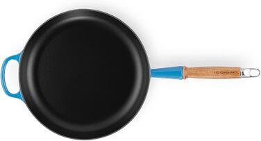 Сковорода Le Creuset Signature з чавуну з дерев'яним ручками, 20258240900422