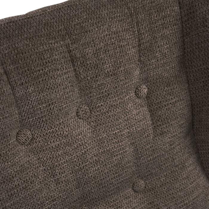 Крісло-релакс / Крісло-навушник HAVENIO, тканина темно-сіра, hjh LIVING