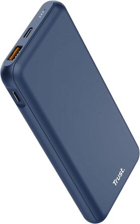 МАг, швидка зарядка 20 Вт, PD 18 Вт USB-C, QC 3.0, 50 перероблений пластик, синій, 10000