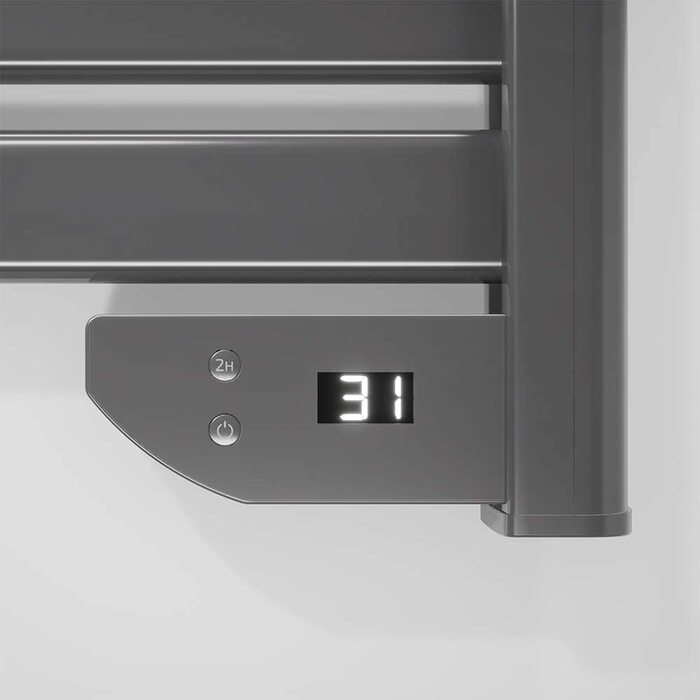 Електричний нагрівач для ванної Cecotec ReadyWarm 9050 Twin Towel – 500W, 2 режими, LED, IP24, 55x4x102 см