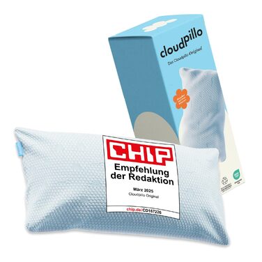 Подушка з ефектом пам'яті Cloudpillo Memory Foam - комплект преміум, регульована висота, 40x80 см, ергономічна та гіпоалергенна