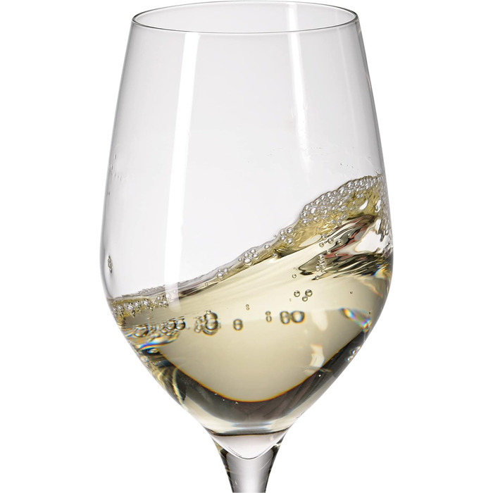 Бокали для білого вина WMF Easy Plus 6 шт, 390 мл, кришталь, прозорі, для посудомийної машини