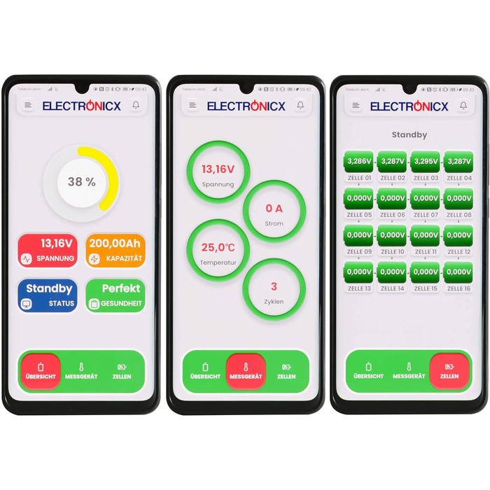 Акумуляторна батарея 200Ah 12.8V живлення акумулятор 2560Wh з функцією Bluetooth Літій-залізо-фосфатна батарея, включаючи додаток BMS, 4