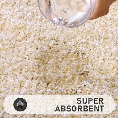 М'який килимок для ванної кімнати Pauwer Set 3 шт., мікрофібра, вбираючий, з антиковзаючим покриттям, комплект килимків для ванної, туалетного килимка та килимка перед ванною (Бежевий, 50x80+50x60 см)