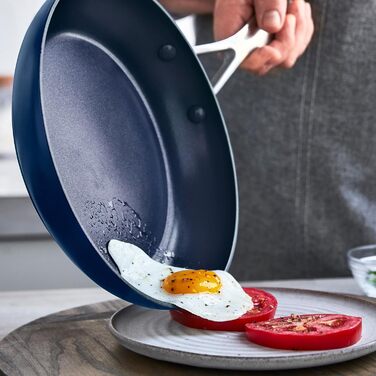 GreenPan Performance Pro сковорода з керамічним покриттям, антипригарна, 30.5 см, блакитна