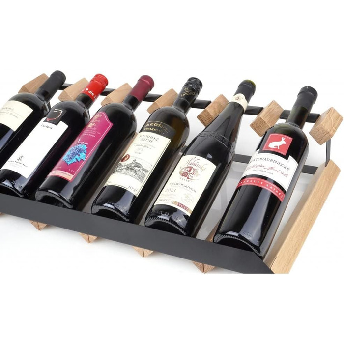 Стильна вітрина для вина RAXI™ Premium на 2 пляшки (дуб)