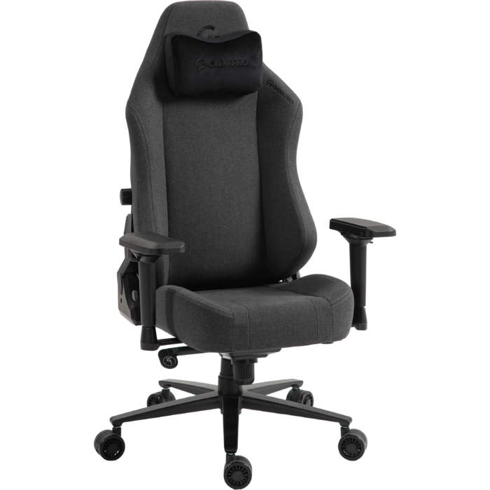 Крісло ігрове GamePro GC775DG Fabric Dark Gray