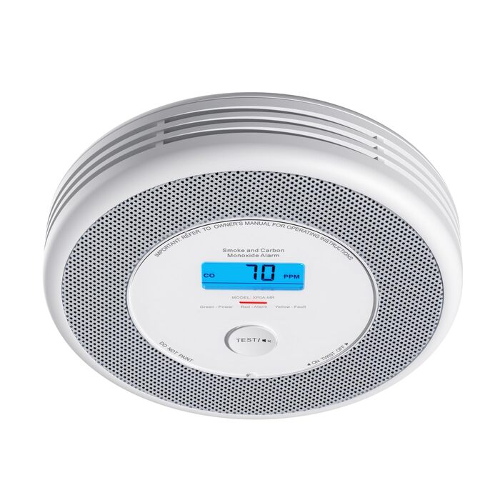 Датчик диму та CO X-Sense з голосовим оповіщенням та визначенням місця розташування, комплект XP0A-MR11, 30 мм, без базової станції SBS50, 1 шт.