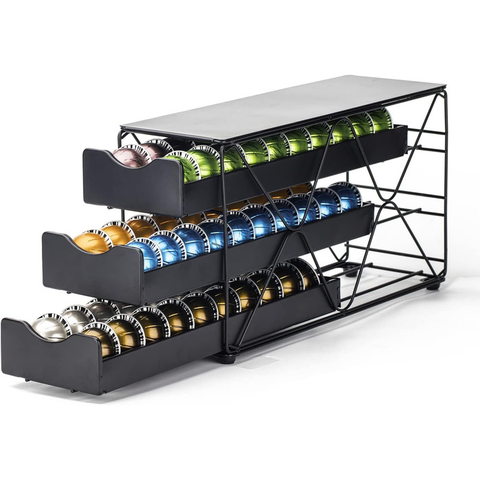 Організатор для капсул Nespresso Vertuo Line від Bagoo - 3 яруси